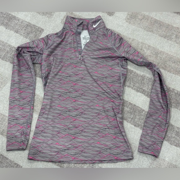 Nike Tops - Nike Dri-Fit Fitted Half-Zip